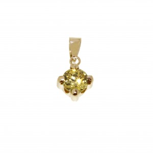 Gold pendant 10kt, 11-5P